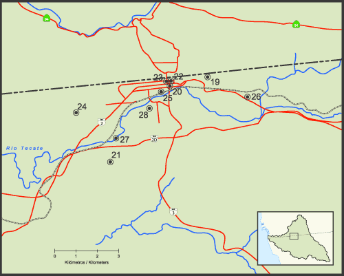 Urban Tecate map